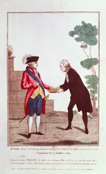 Jean Sylvain Bailly Presenting Louis XVI with the Keys to the City of Paris, 17th July 1789